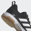 imageadidas Womens Ligra 7 Indoor Court ShoeBlackWhiteBlack
