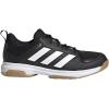 imageadidas Womens Ligra 7 Indoor Court ShoeBlackWhiteBlack