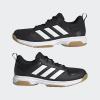 imageadidas Womens Ligra 7 Indoor Court ShoeBlackWhiteBlack