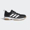 imageadidas Womens Ligra 7 Indoor Court ShoeBlackWhiteBlack