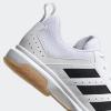 imageadidas Womens Ligra 7 Indoor Court ShoeWhiteBlackWhite