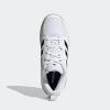 imageadidas Womens Ligra 7 Indoor Court ShoeWhiteBlackWhite