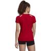 imageadidas Womens Quickset JerseyPower RedPower RedWhite