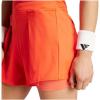 imageadidas Womens Tennis Match ShortsBright RedPreloved Scarlet