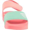 imageadidas unisexchild AdiletteSlide SandalAcid RedWhitePulse Mint