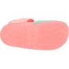 imageadidas unisexchild AdiletteSlide SandalAcid RedWhitePulse Mint