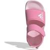 imageadidas unisexchild AdiletteSlide SandalBliss PinkWhiteClear Pink