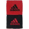 imageAdidas UnisexAdult Interval Reversible Wristband  Athletic Sweatband for Men and Women DiscontinuedBlackTeam Power Red