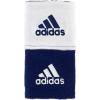 imageAdidas UnisexAdult Interval Reversible Wristband  Athletic Sweatband for Men and Women DiscontinuedTeam Navy BlueWhite