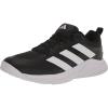 imageadidas Mens Court Team Bounce 20 Indoor ShoeBlackWhiteBlack