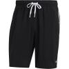 imageadidas Mens Standard 3Stripes Classics Length Swim ShortsBlackWhite