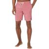imageadidas Mens Standard 3Stripes Classics Length Swim ShortsPink Strata  Sand Strata