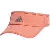imageadidas Womens Superlite Sport Performance Visor for sun protection and outdoor activitySemi Coral Fusion PinkSilver Metallic