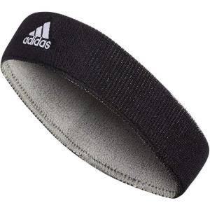 imageAdidas UnisexAdult Interval Reversible Elastic Sweat Headband for Men and Women DiscontinuedBlackWhiteAluminum 2