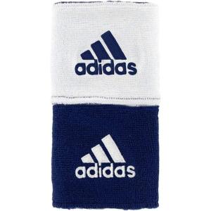 imageAdidas UnisexAdult Interval Reversible Wristband  Athletic Sweatband for Men and Women DiscontinuedTeam Navy BlueWhite