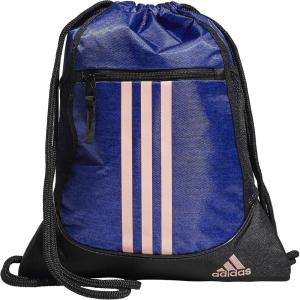 imageadidas Alliance Sport SackpackMystery Ink Blue Jersey Black Clear Orange
