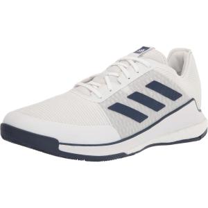 imageadidas Womens Crazyflight Volleyball ShoesWhiteTeam Navy BlueTeam Navy Blue