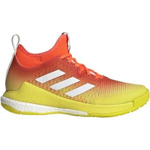 imageadidas Womens Crazyflight Volleyball SneakersSolar RedCloud WhiteAcid Yellow
