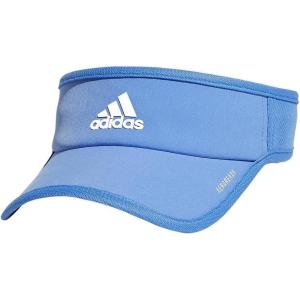 imageadidas Womens Superlite Sport Performance Visor for sun protection and outdoor activityBlue FusionWhite