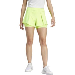 imageadidas Womens Tennis Match ShortsLucid Lemon