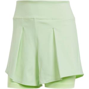 imageadidas Womens Tennis Match ShortsSemi Green SparkGreen Spark