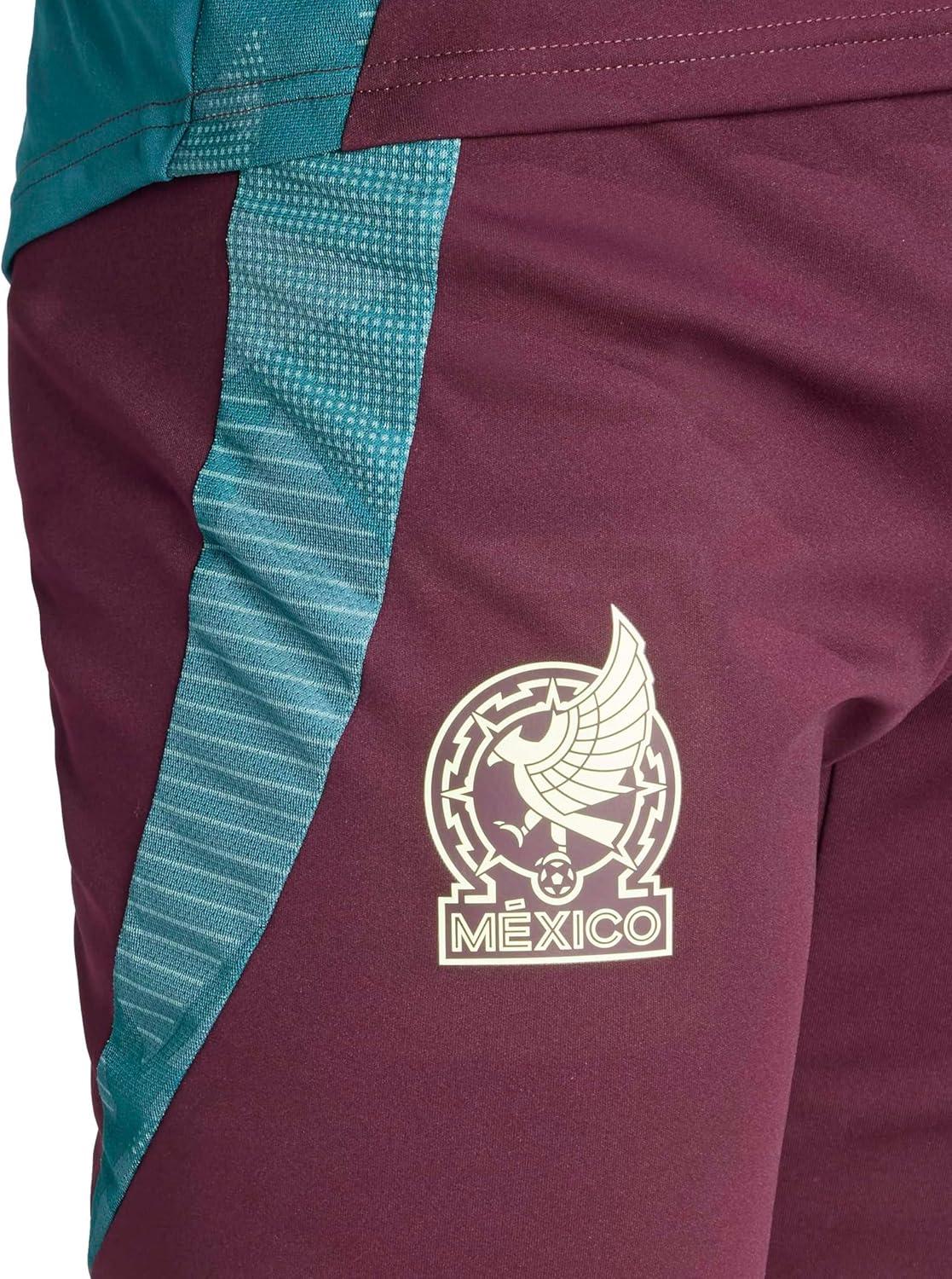 imageAdidas National Teams Mens Mexico 2024 Tiro Training ShortsDark BurgundyGreen Spark