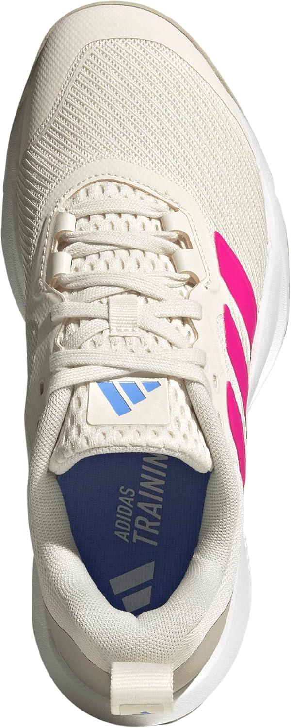 imageAdidas Womens Rapidmove 2 Training SneakerChalk WhiteShock PinkBlue Fusion