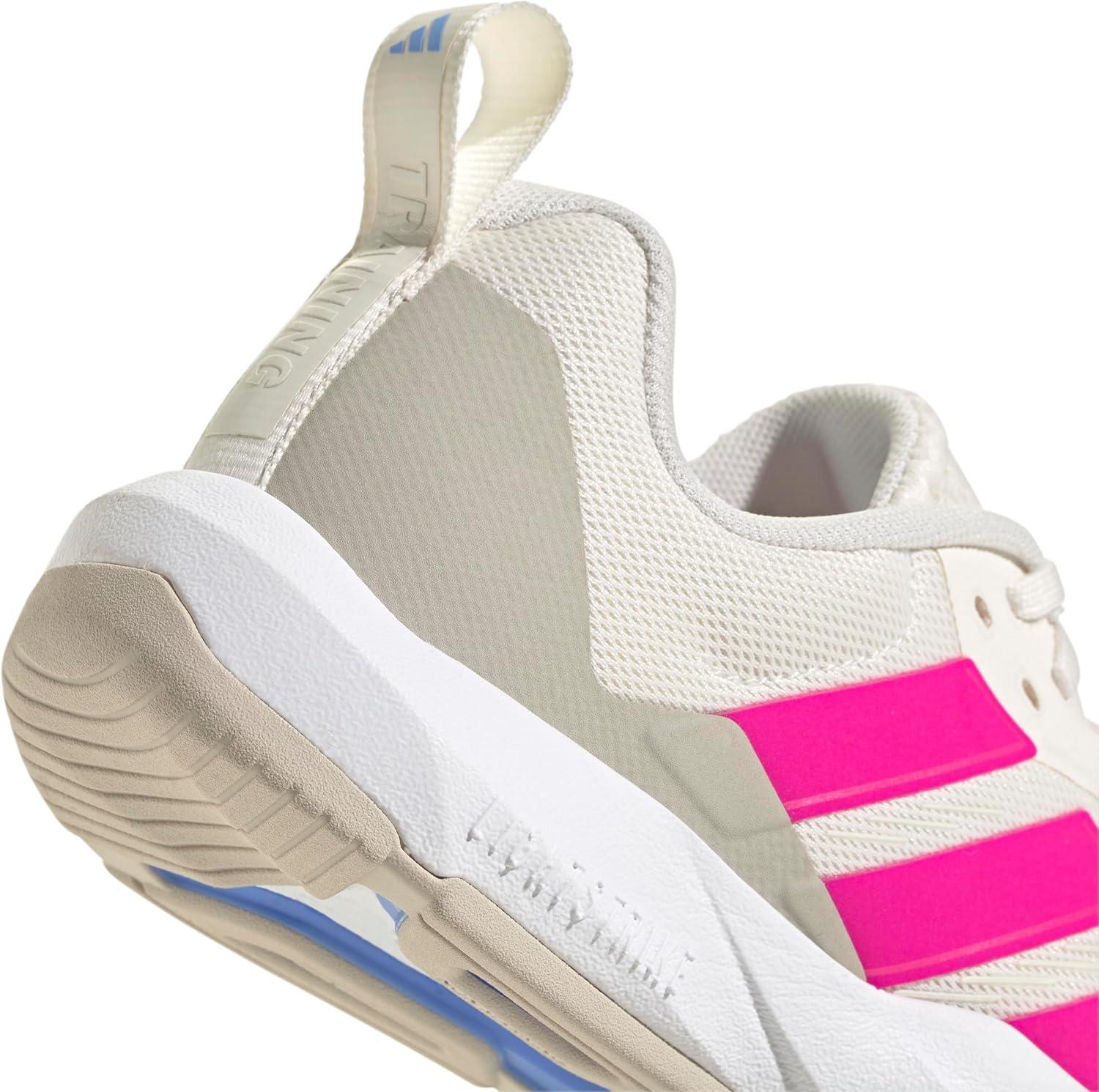 imageAdidas Womens Rapidmove 2 Training SneakerChalk WhiteShock PinkBlue Fusion