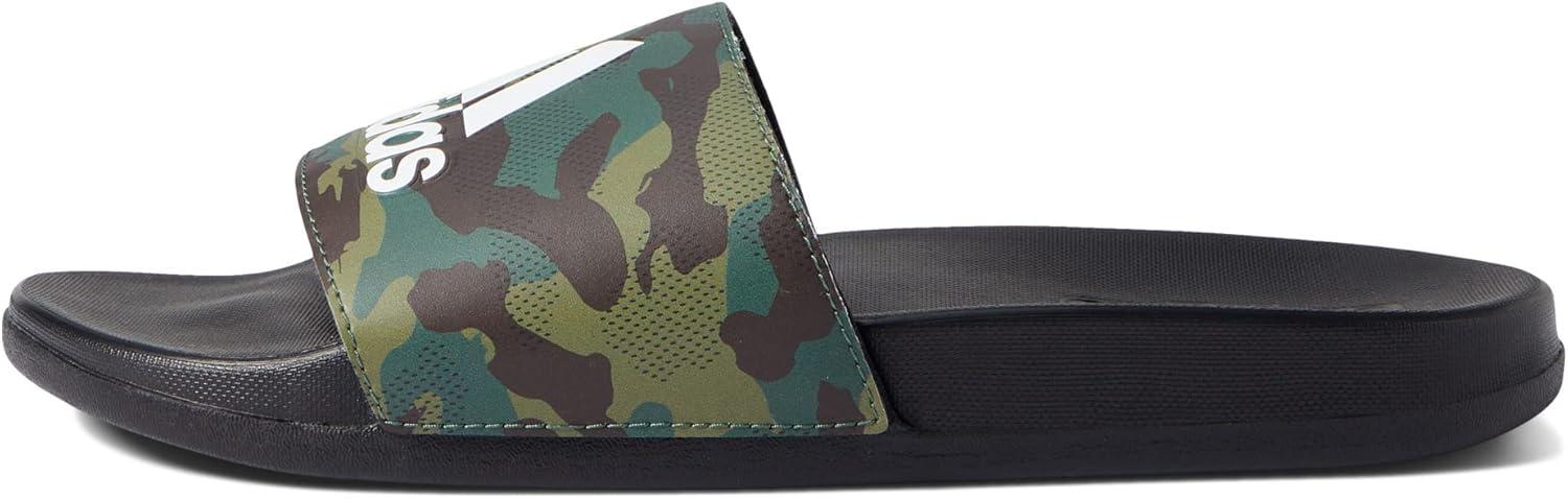 imageadidas Adilette Comfort Slides SandalBlackBlackWhite