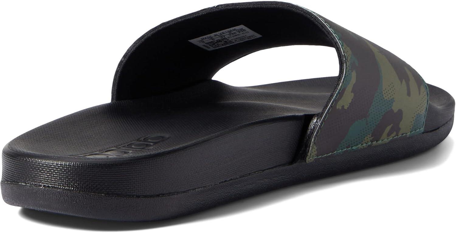 imageadidas Adilette Comfort Slides SandalBlackBlackWhite