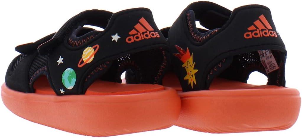imageadidas Adilette Comfort Slides SandalBlackOrange