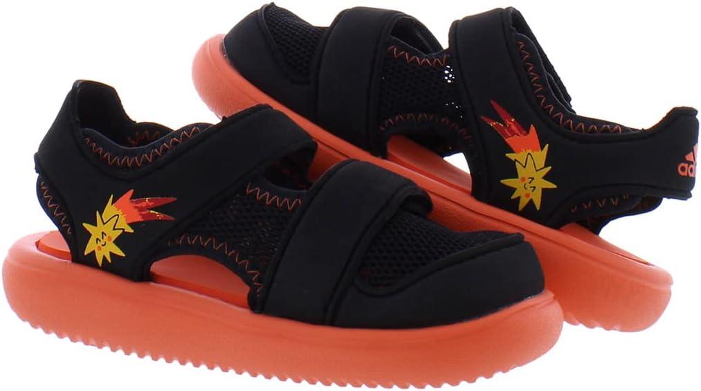imageadidas Adilette Comfort Slides SandalBlackOrange