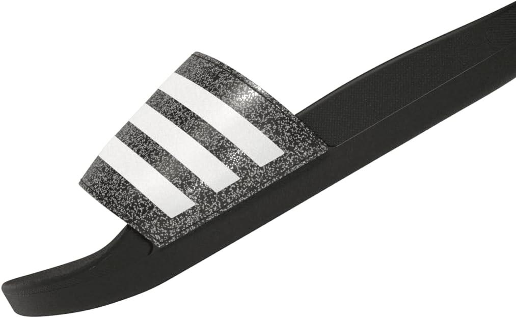 imageadidas Adilette Comfort Slides SandalCore BlackWhiteCore Black