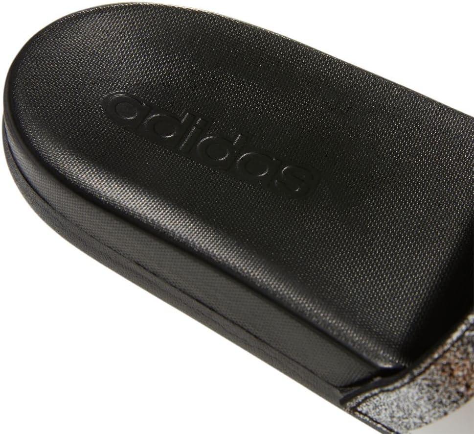 imageadidas Adilette Comfort Slides SandalCore BlackWhiteCore Black