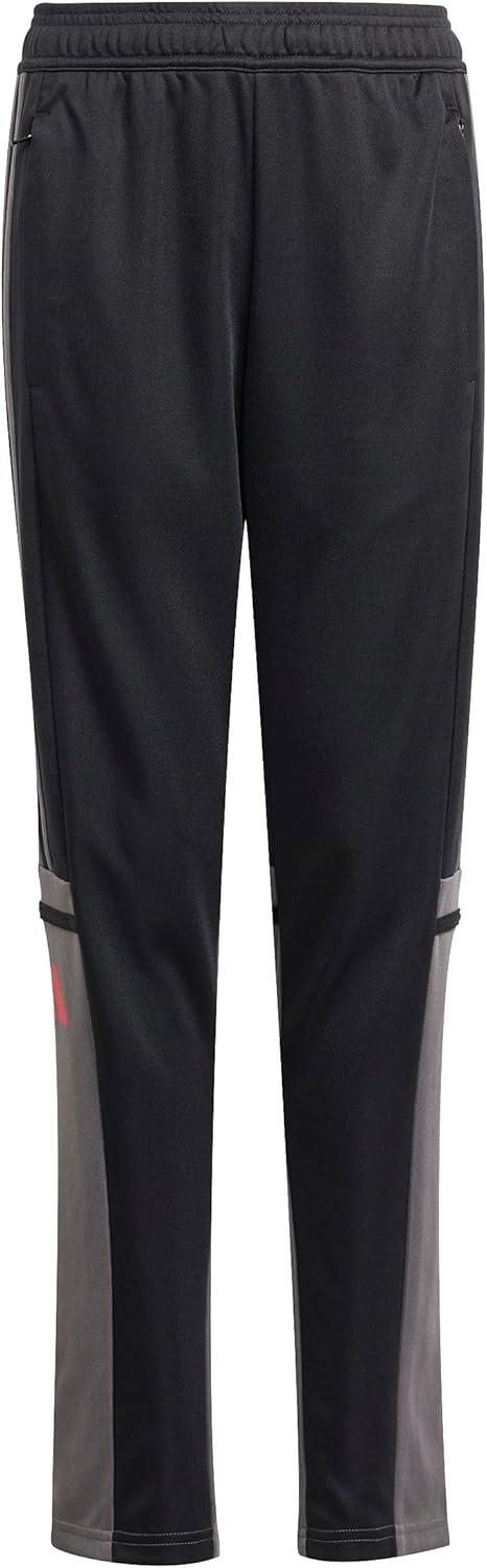 imageadidas Boys Squadra 25 Training PantsBlackTeam GreyPure Ruby
