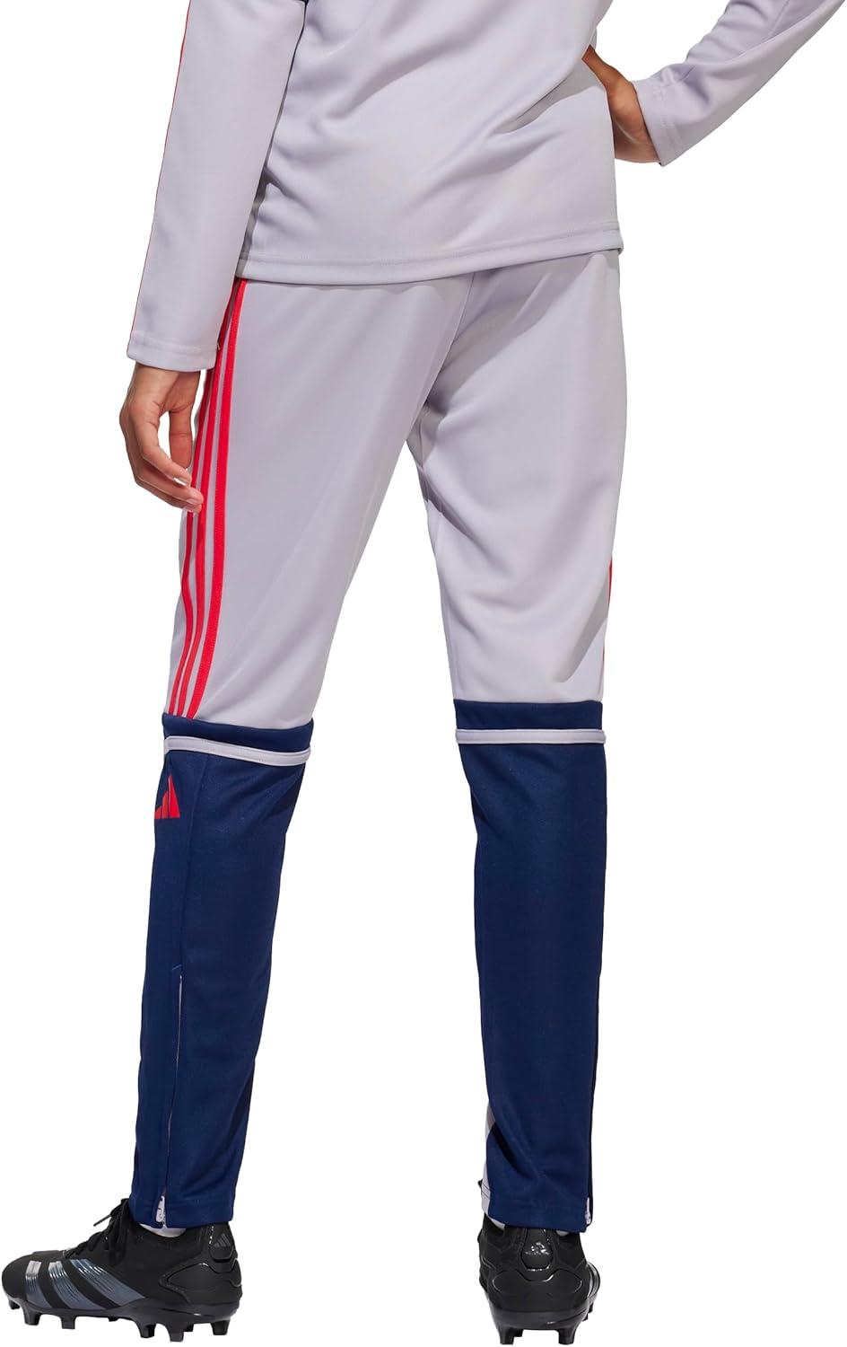 imageadidas Boys Squadra 25 Training PantsGlory GreyTeam Navy BluePure Ruby