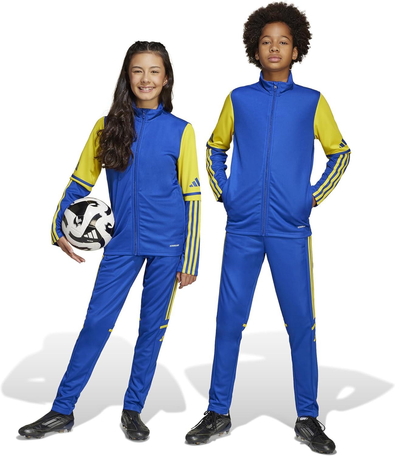 imageadidas Boys Squadra 25 Training PantsTeam Royal BlueTeam Yellow