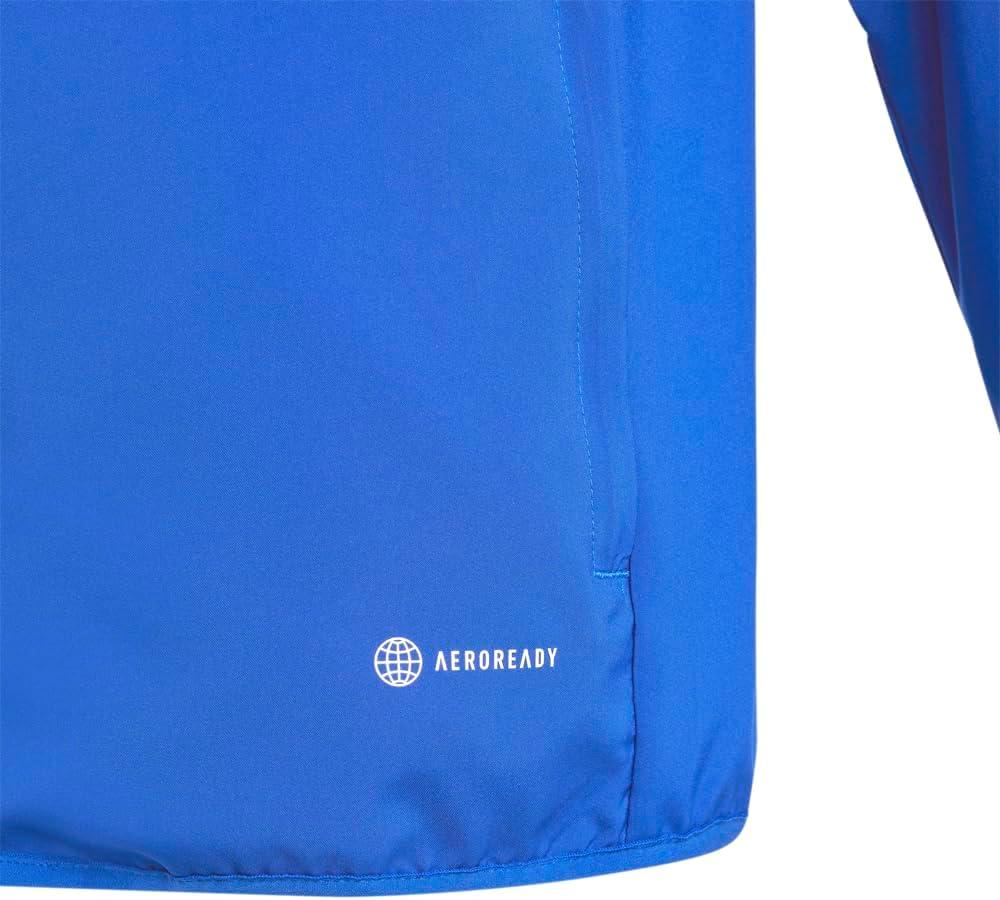 imageadidas Kids Boys Tiro23 League Windbreaker Soccer Cleats Full Zip  WhiteTeam Royal Blue