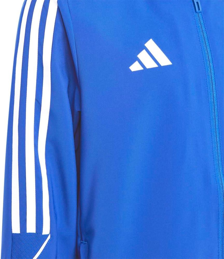 imageadidas Kids Boys Tiro23 League Windbreaker Soccer Cleats Full Zip  WhiteTeam Royal Blue