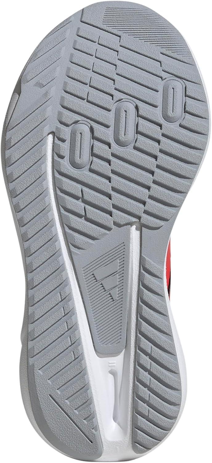 imageadidas Kids Duramo SL Elastic Lace SneakerBlackLucid RedHalo Silver