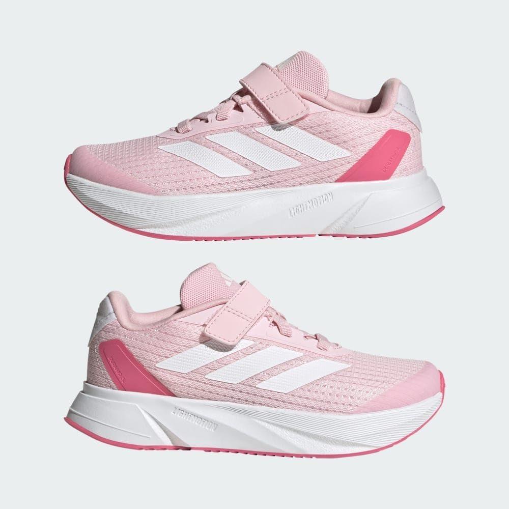 imageadidas Kids Duramo SL Elastic Lace SneakerClear PinkWhitePink Fusion