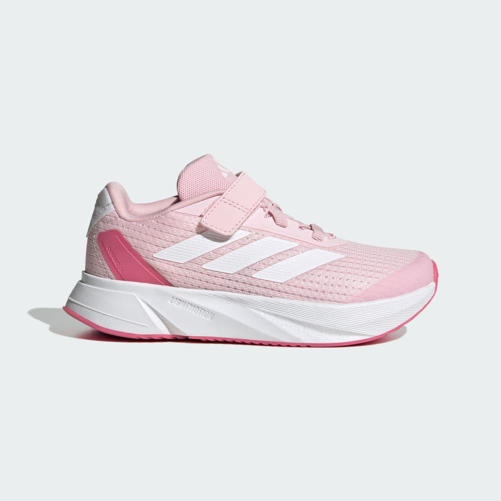 imageadidas Kids Duramo SL Elastic Lace SneakerClear PinkWhitePink Fusion