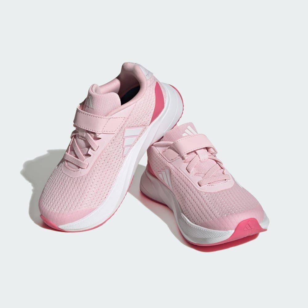 imageadidas Kids Duramo SL Elastic Lace SneakerClear PinkWhitePink Fusion