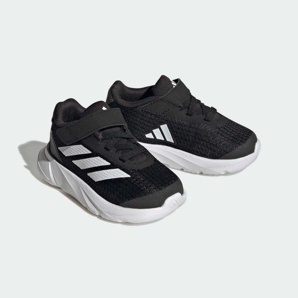 imageadidas Kids Duramo SL Elastic Lace SneakerCore BlackWhiteCarbon