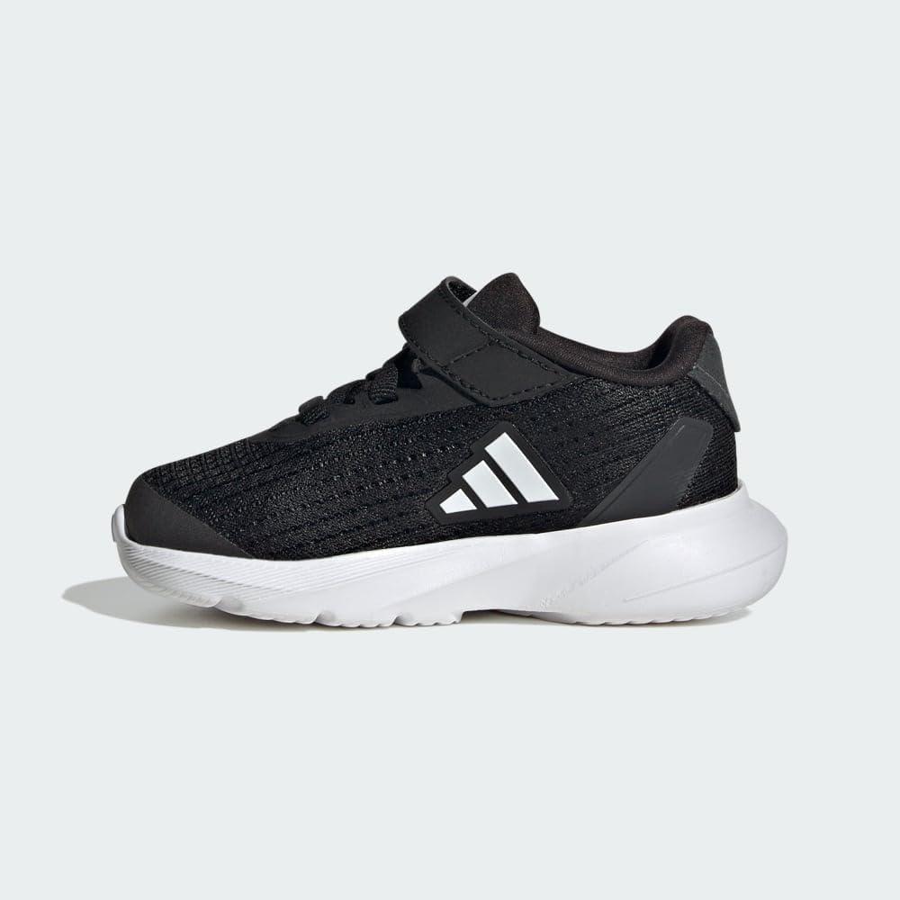 imageadidas Kids Duramo SL Elastic Lace SneakerCore BlackWhiteCarbon