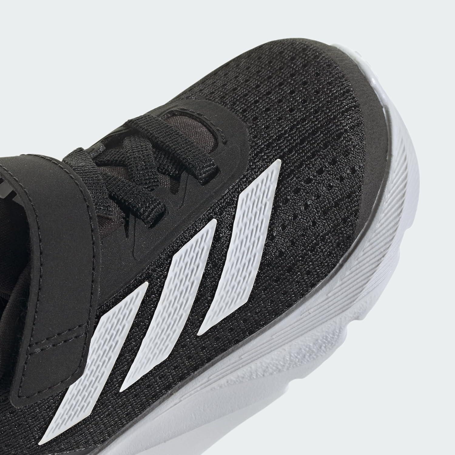 imageadidas Kids Duramo SL Elastic Lace SneakerCore BlackWhiteCarbon