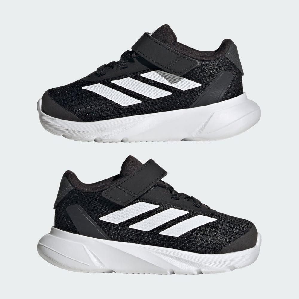 imageadidas Kids Duramo SL Elastic Lace SneakerCore BlackWhiteCarbon