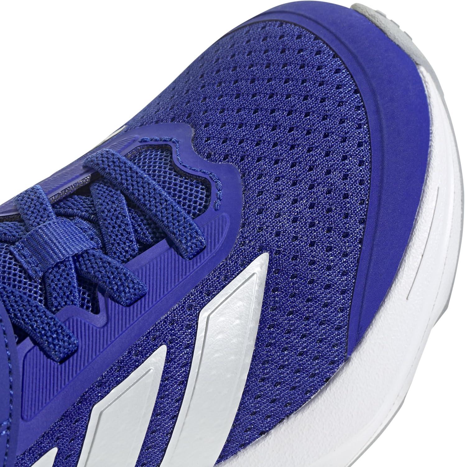 imageadidas Kids Duramo SL Elastic Lace SneakerLucid BlueZero MetallicImpact Orange