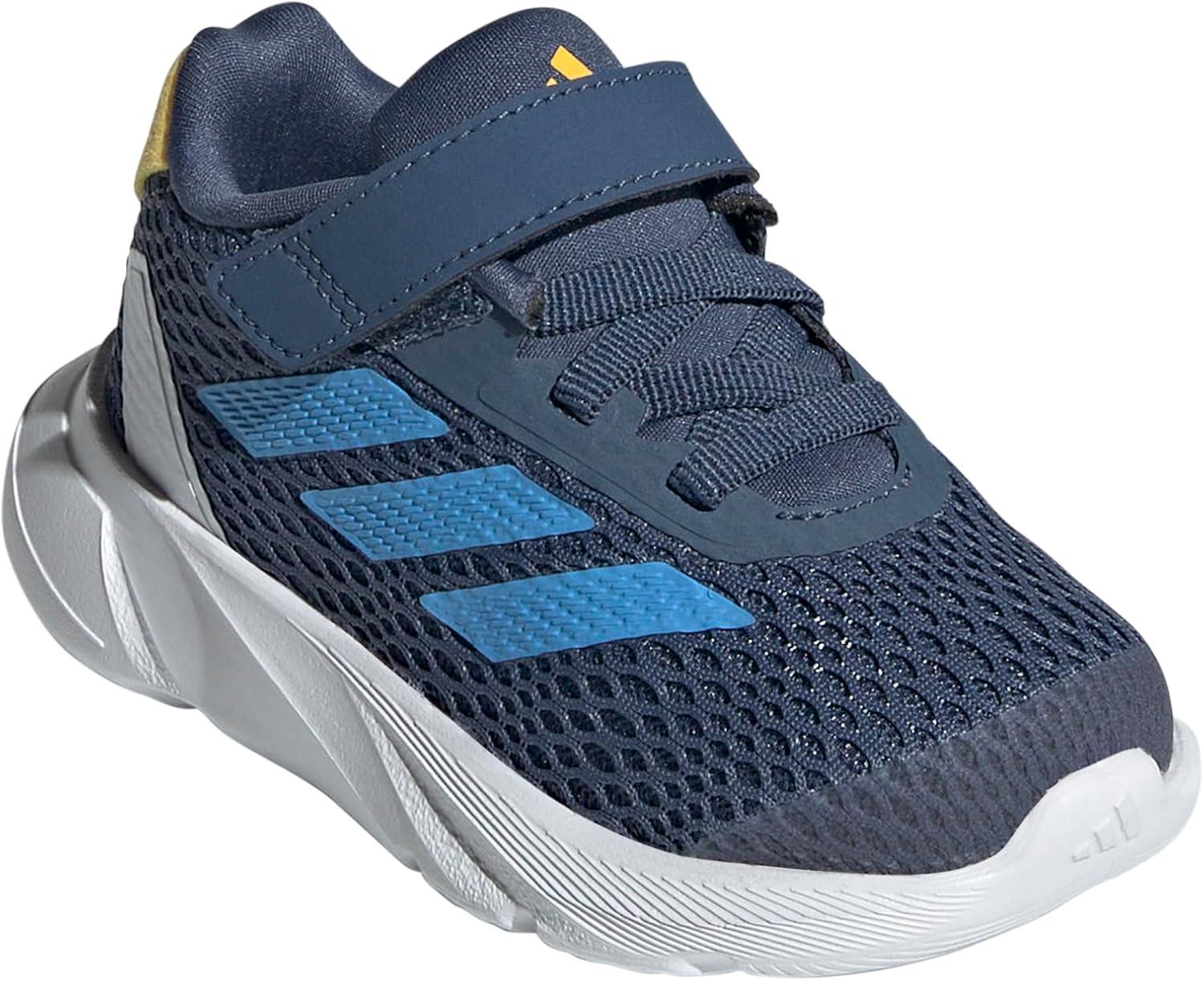 imageadidas Kids Duramo SL Elastic Lace SneakerPreloved InkBlue BurstSpark