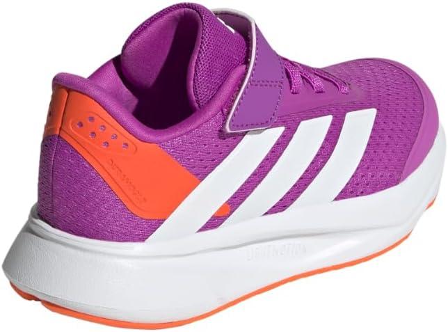 imageadidas Kids Duramo SL Elastic Lace SneakerPurple BurstWhiteImpact Orange